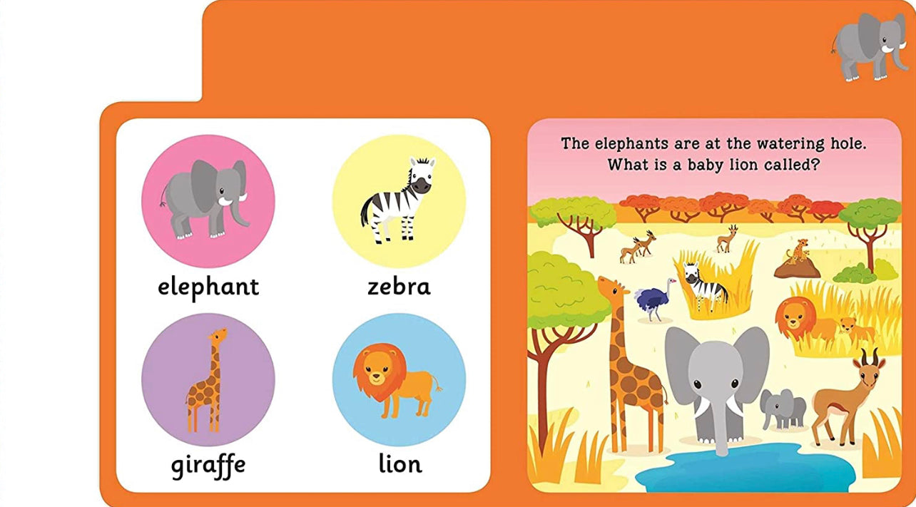 First Animals - Fun Tabs Play Book