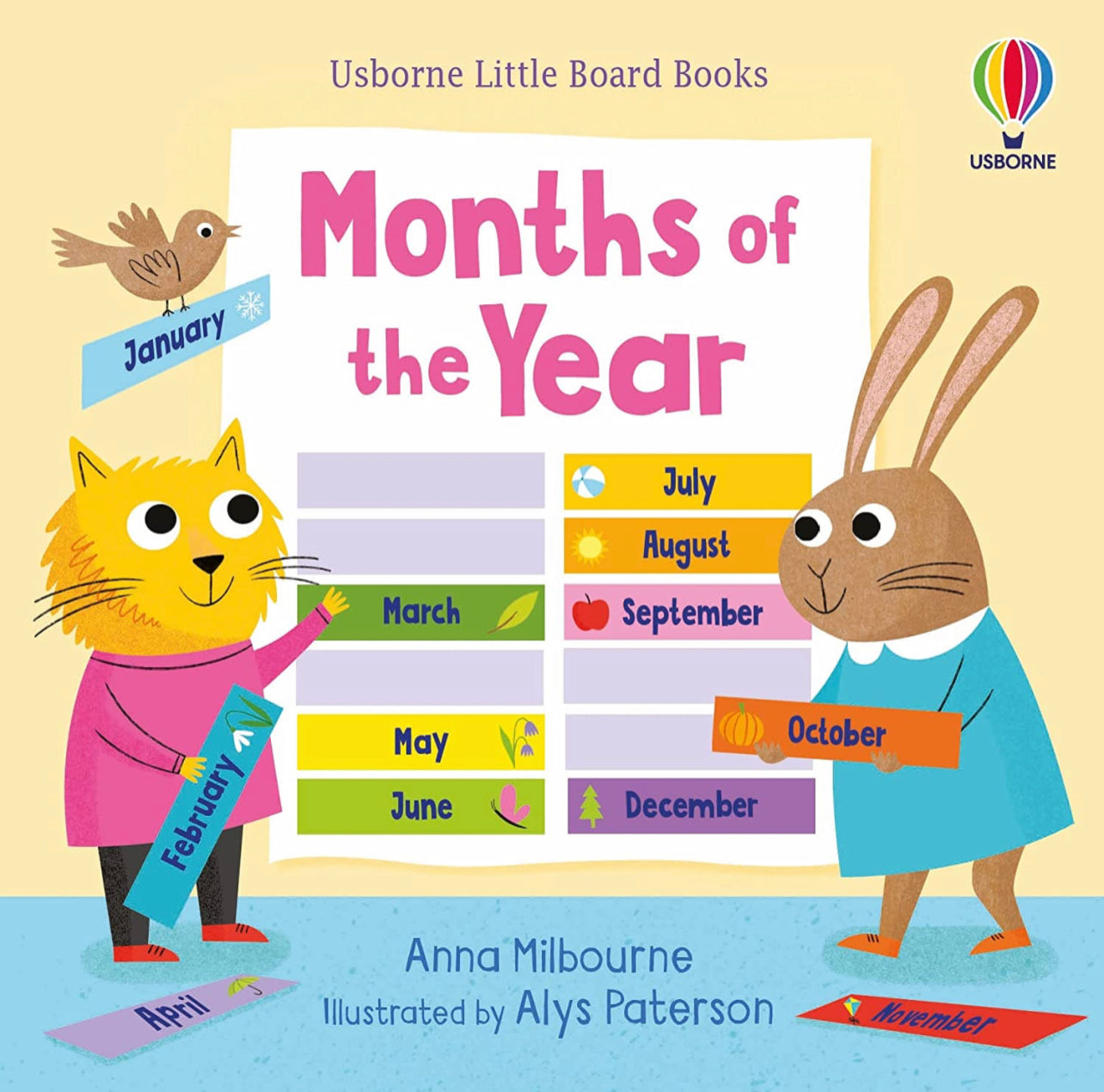 Little Board Books Months of the Year