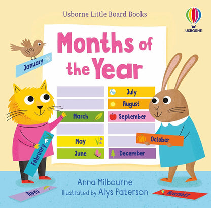 Little Board Books Months of the Year