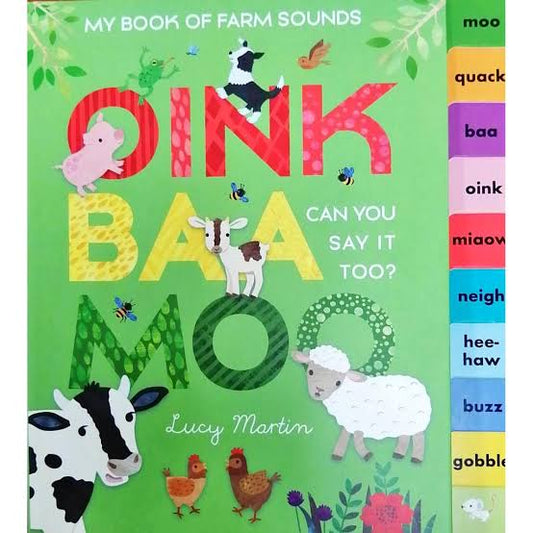 Board Book - Oink Baa Moo