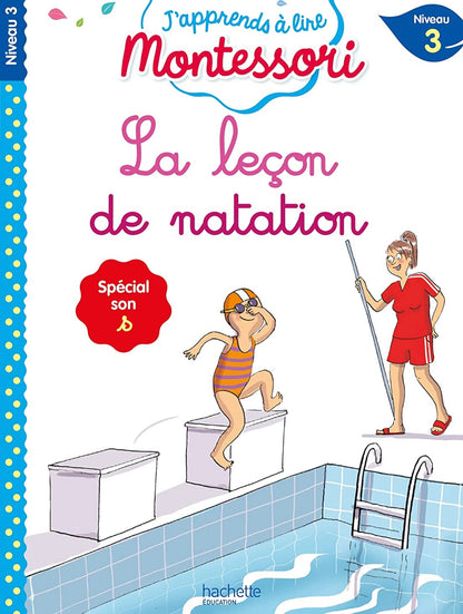 J'apprends a lire - Montessori - La Lecon de Natation