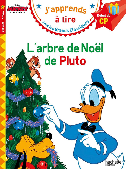 J'apprends a lire - L'arbre de Noel de Pluto