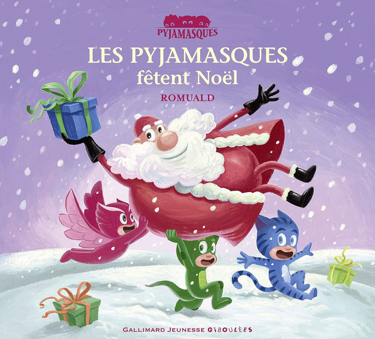 Gallimard jeunesse Giboulees- Les Pyjamasques fetent Noel