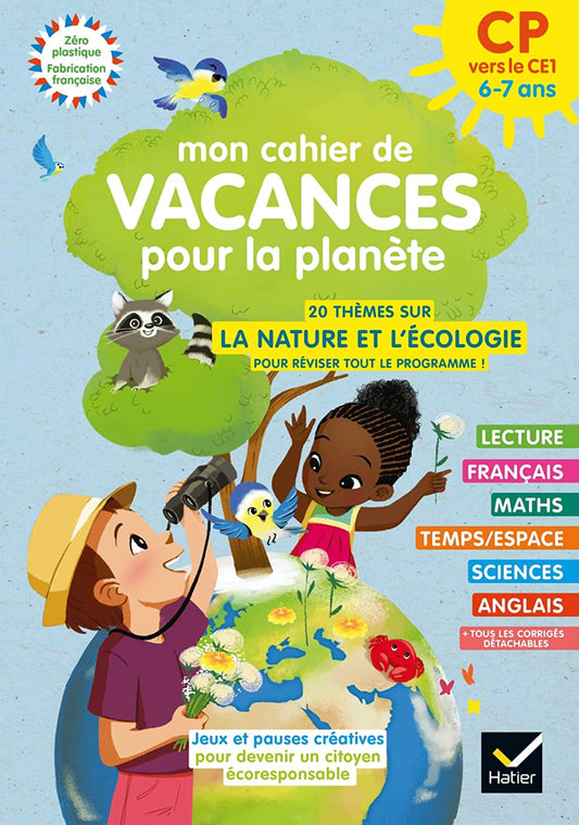 Hatier - Mon Cahier de Vacances pour la planete Cp