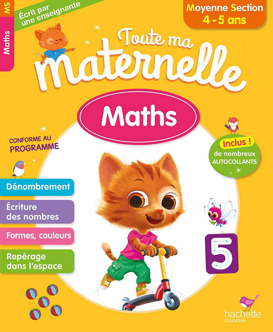 Toute ma maternelle - Moyenne section 4-5 ans