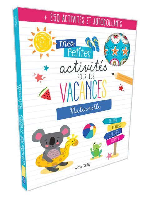 Mes Petites Activites De Vacances Pour La Maternelle