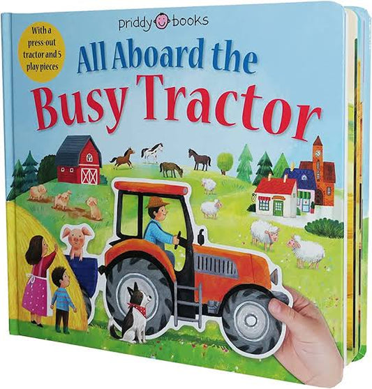 Priddy Books - Slide Through: All Aboard the Busy Tractor