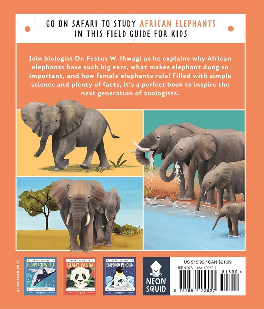 Priddy Books - African Elephant (Young Zoologist): A First Field Guide to the Big-Eared Giant of the Savanna