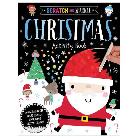 Scratch and sparkle : Christmas Activity book