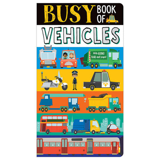 Board Books Busy Book of Vehicles