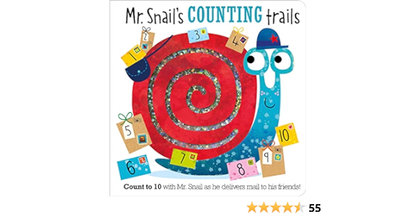 Finger Trails Mr Snail's Counting Trails