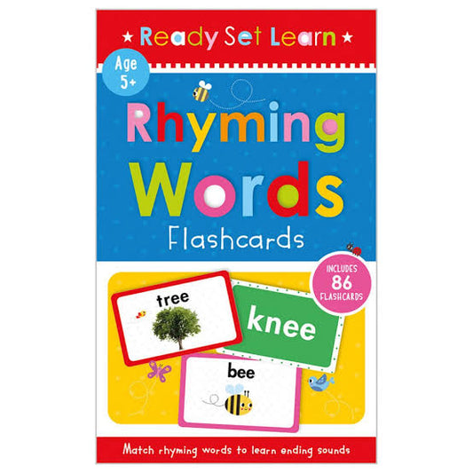 Ready, Set, Learn : Rhyming Words Flashcards