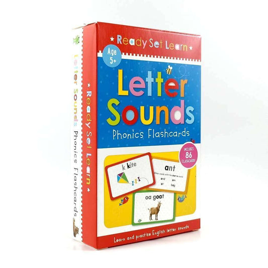 Ready, Set, Learn Letter Sounds Phonics Flashcards