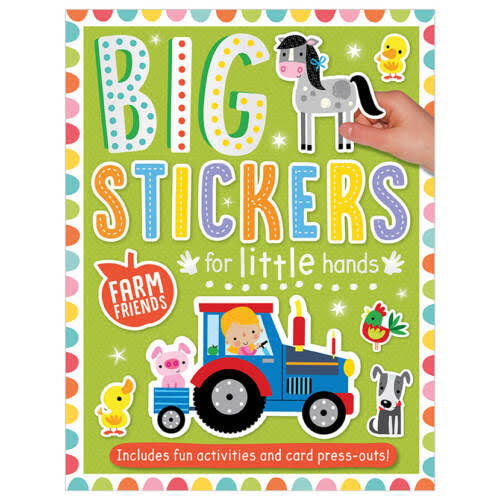 Big Stickers for Little Hands Farm Friends