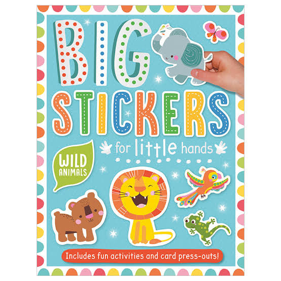 Big Stickers for Little Hands Wild Animals