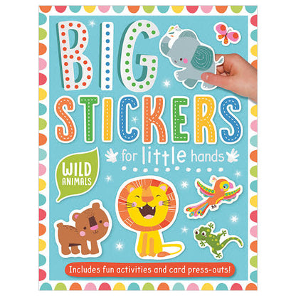 Big Stickers for Little Hands Wild Animals