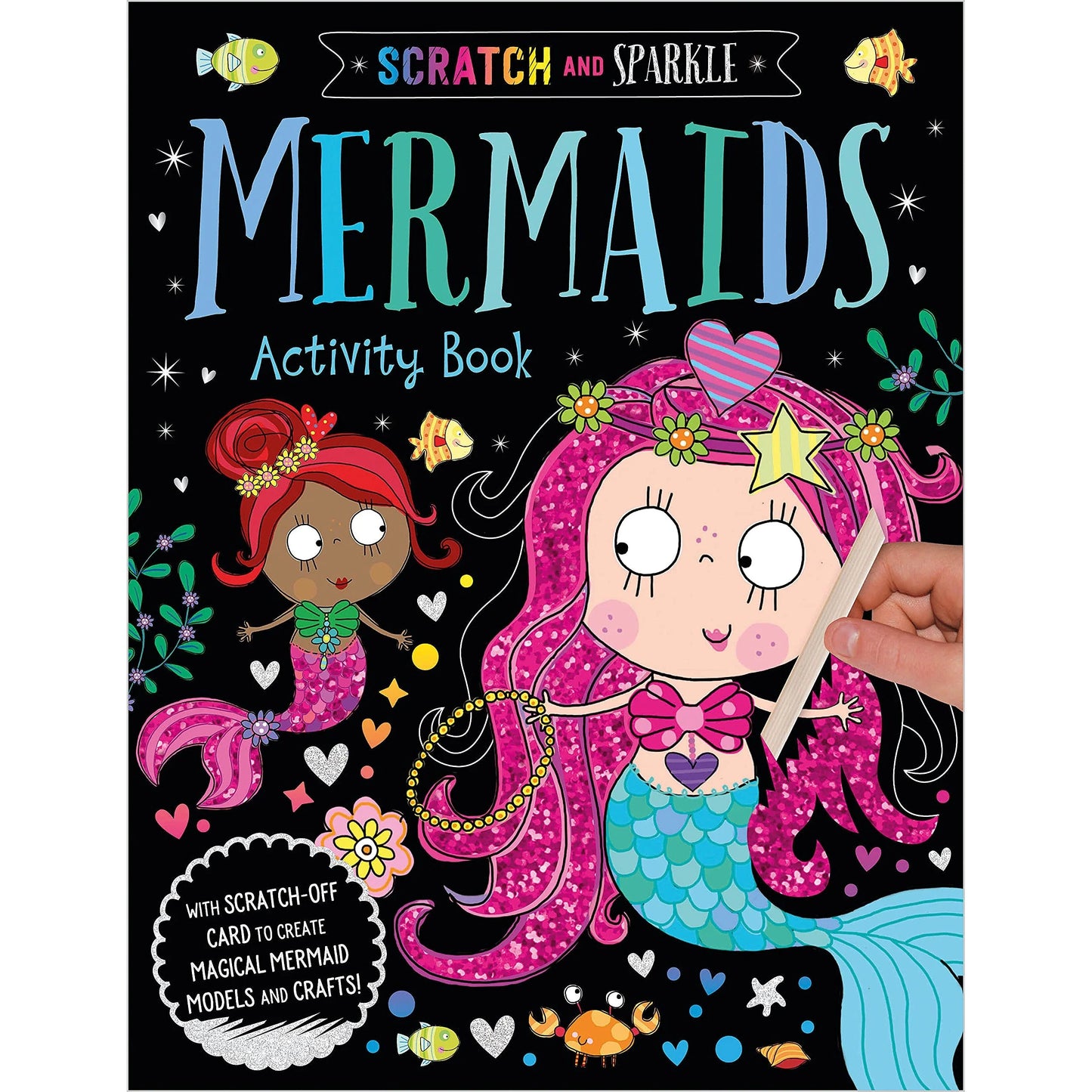 Scratch and Sparkle Mermaids Activity Book