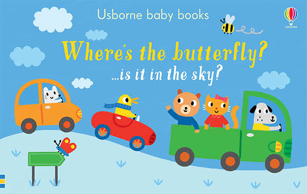 Where's the butterfly? …is it in the sky?