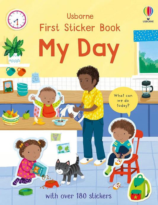 Usborne First Sticker Book My Day