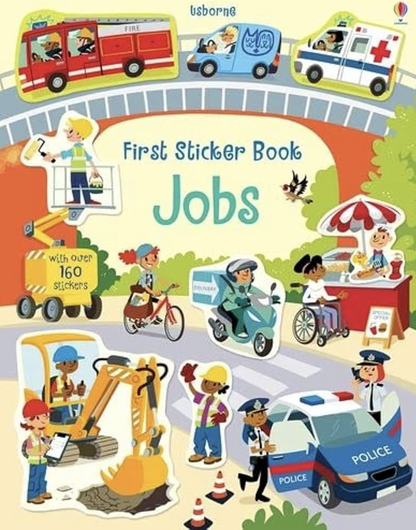 Usborne First Sticker Book: Jobs