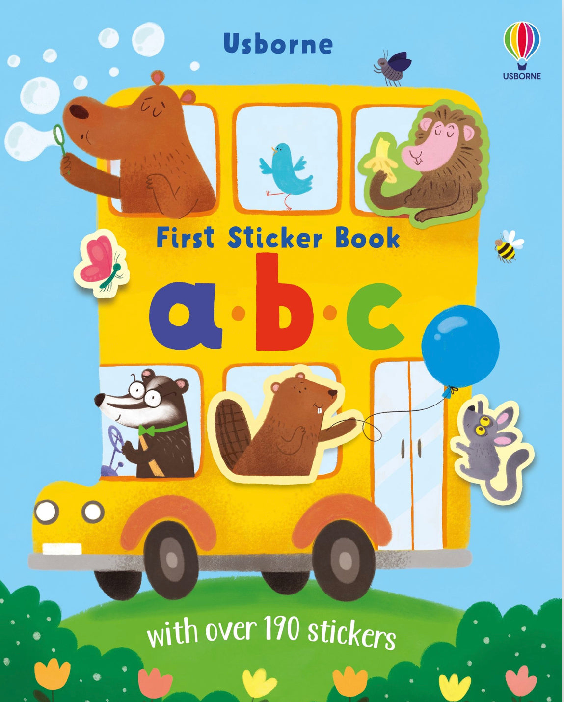 Usborne First Sticker Book abc