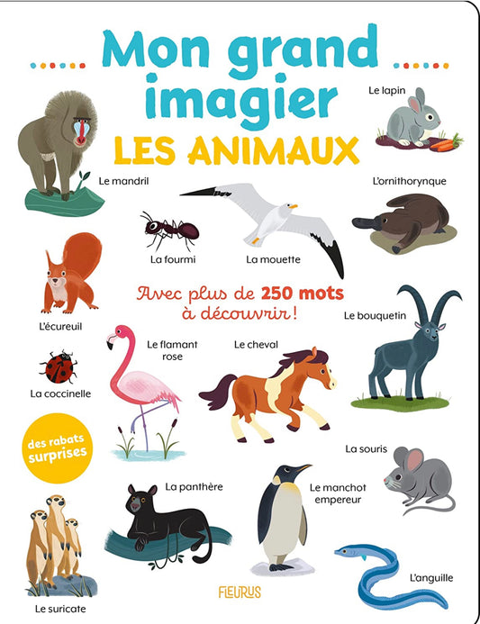 MON GRAND IMAGIER LES ANIMAUX