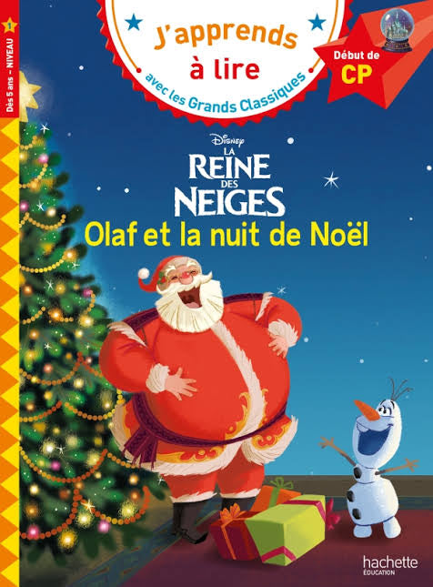 Olaf et La nuit de noel - j'apprends a lire