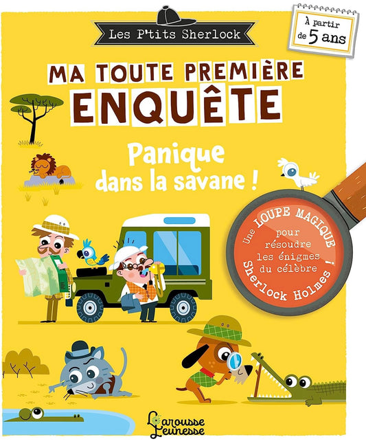 LES PTITS SHERLOCK : MA TOUTE PREMIERE ENQUETE, Panique dans la savane!