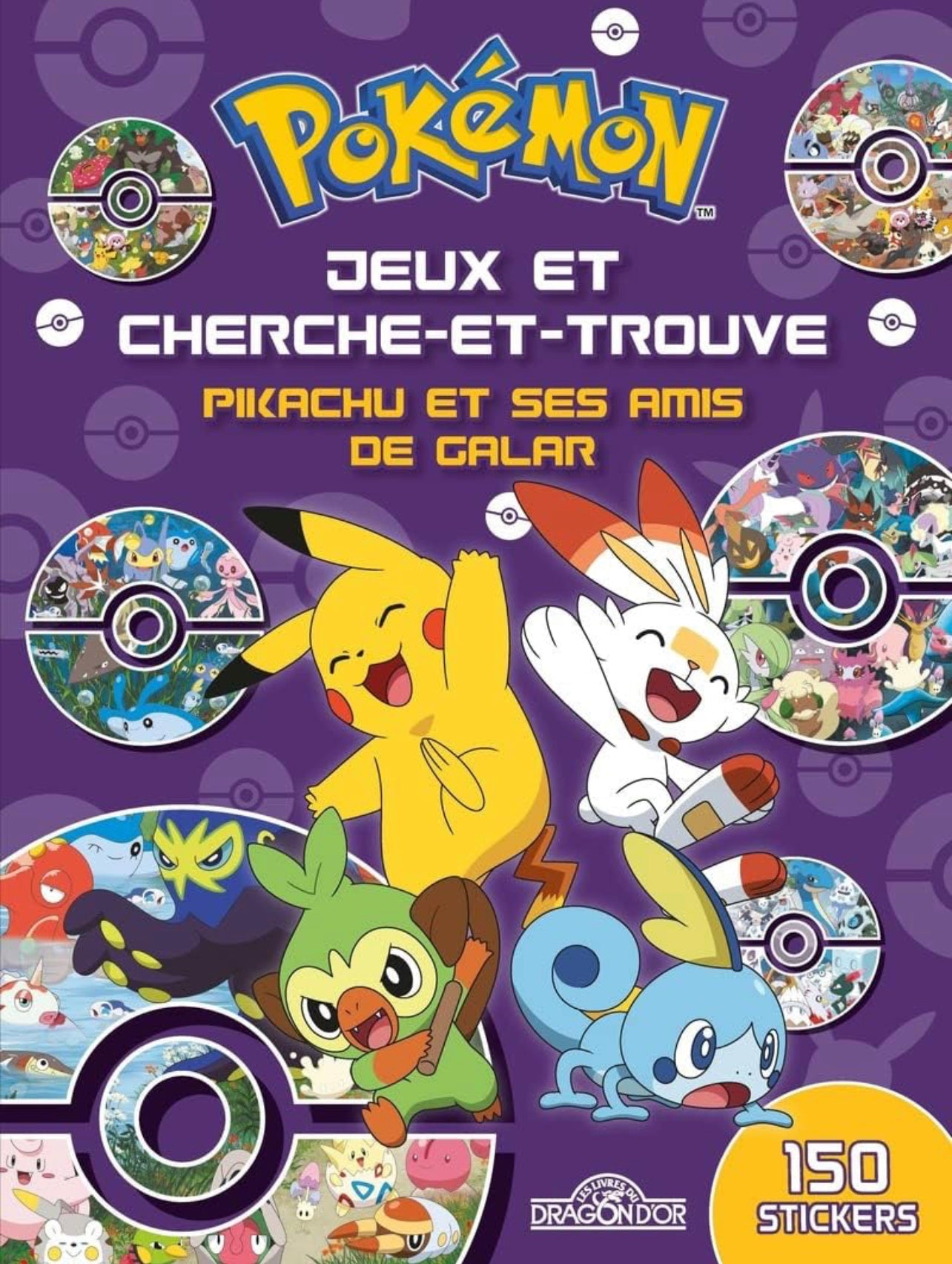 Pokemon jeux et cherche et trouve