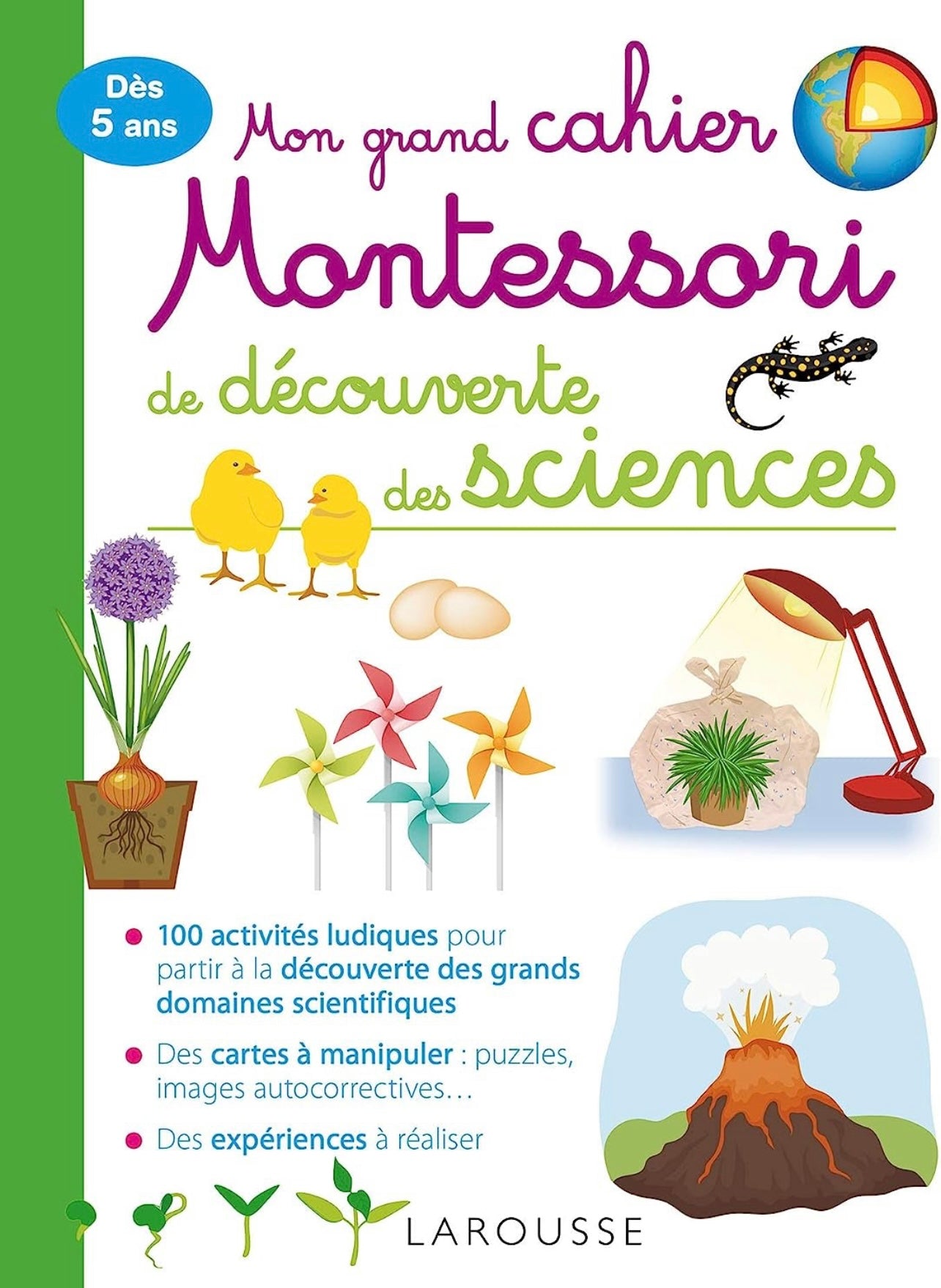 Montessori - Grand Cahier Decouverte des sciences