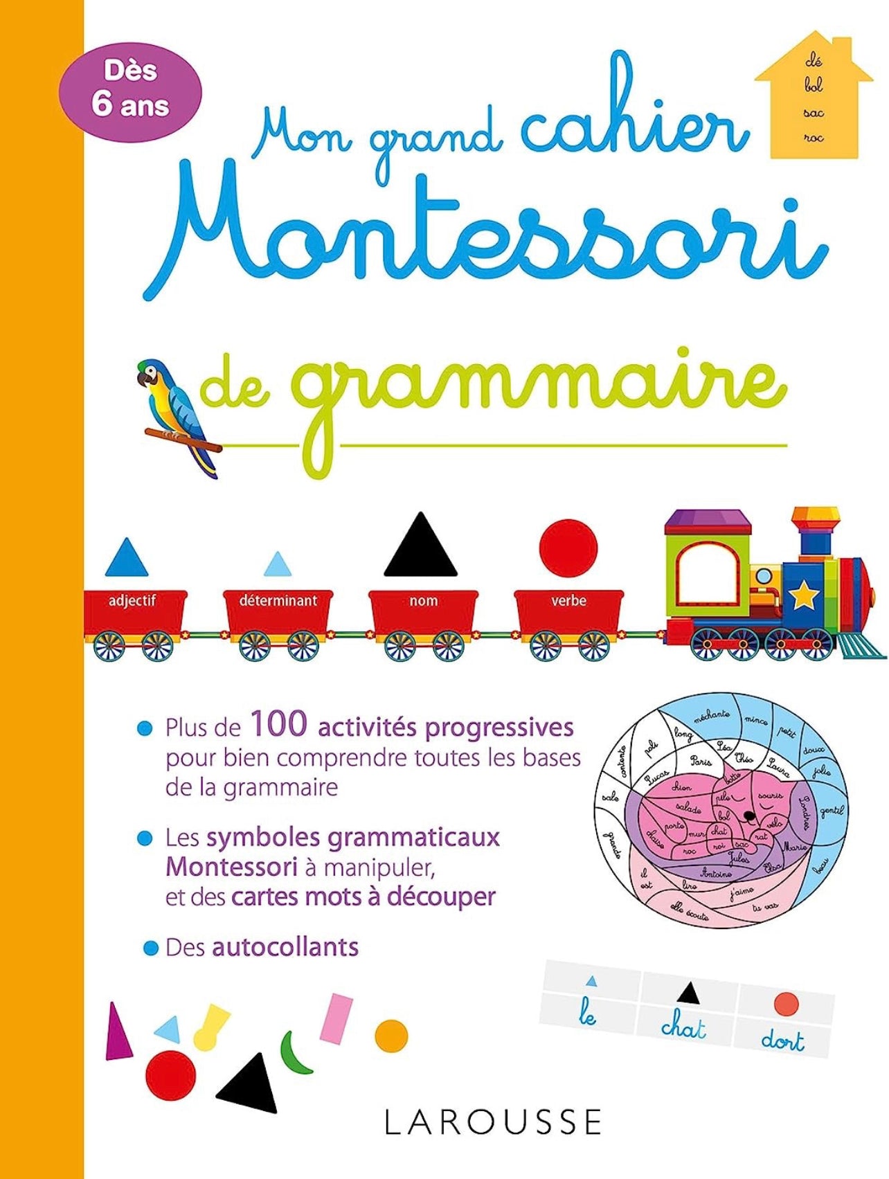 Larousse - Montessori - Grand Cahier de Grammaire