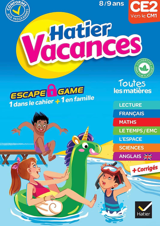 Hâtier vacances 8-9 ans