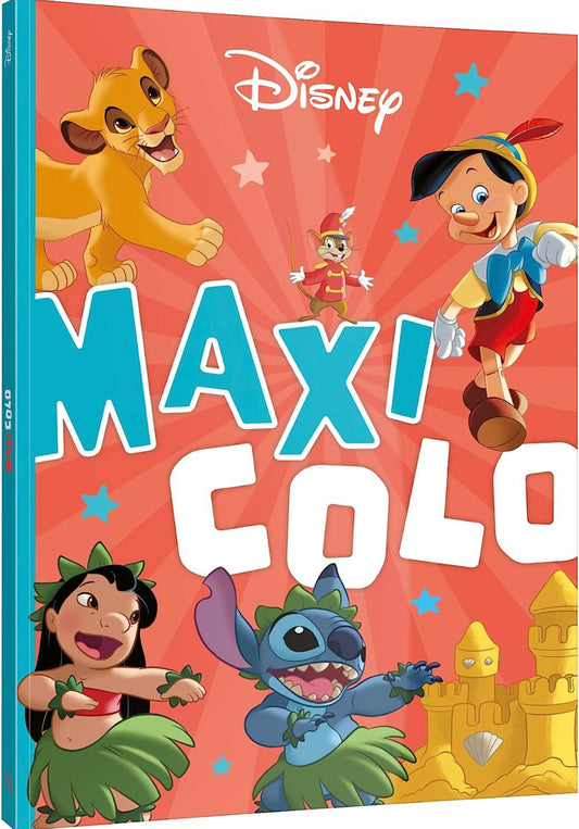 Maxi Colo - Lilo Stitch - Livres coloriage