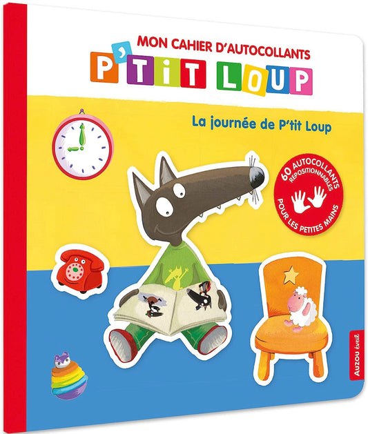 Auzou - Mon cahier d'autocollants p'tit loup