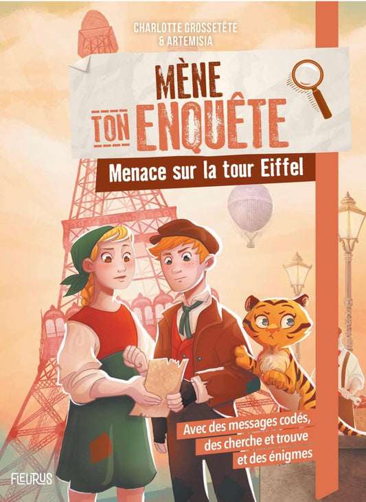 Mène ton enquête fleurus - Menace sur la tour Eiffel