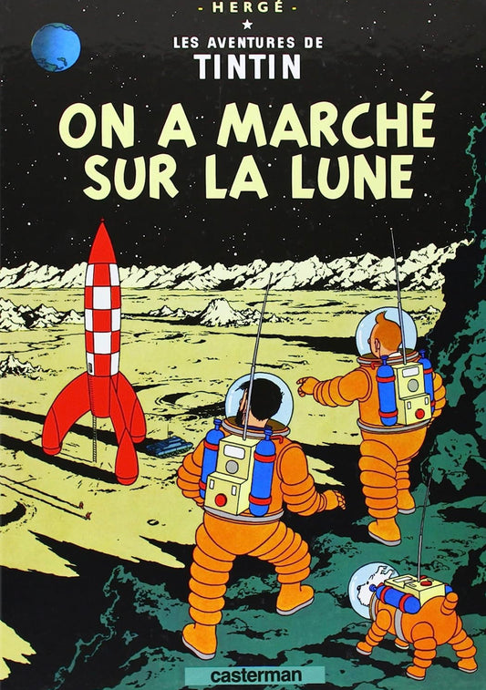 Casterman- TinTin- on a marché sur la lune