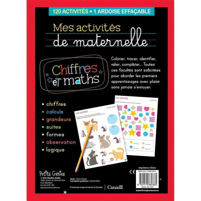 Mes Activites De Maternelle : Chiffres Et Maths