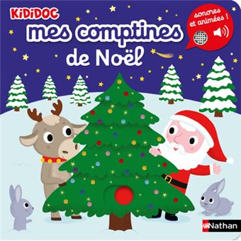 Mes Comptines de Noel - livre Sonore