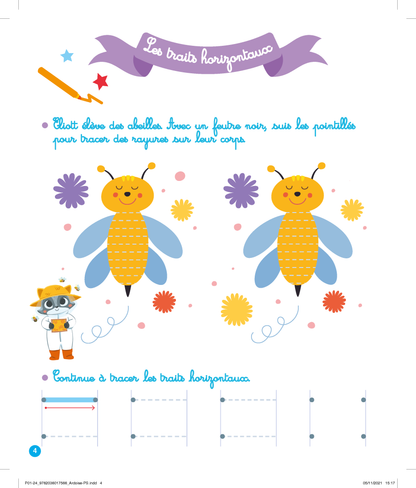 Larousse - Le super cahier - ardoise des Grandes Lettres 3-4 ans