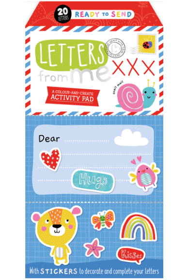 Stationery Letters from Me: A Colour-and-Create Activity Pad