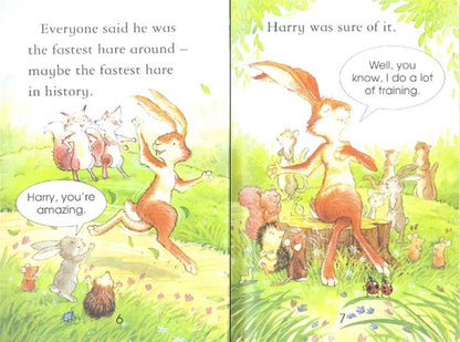 Paperback Stories - Usborne - First Reading - The Hare and The Tortoise