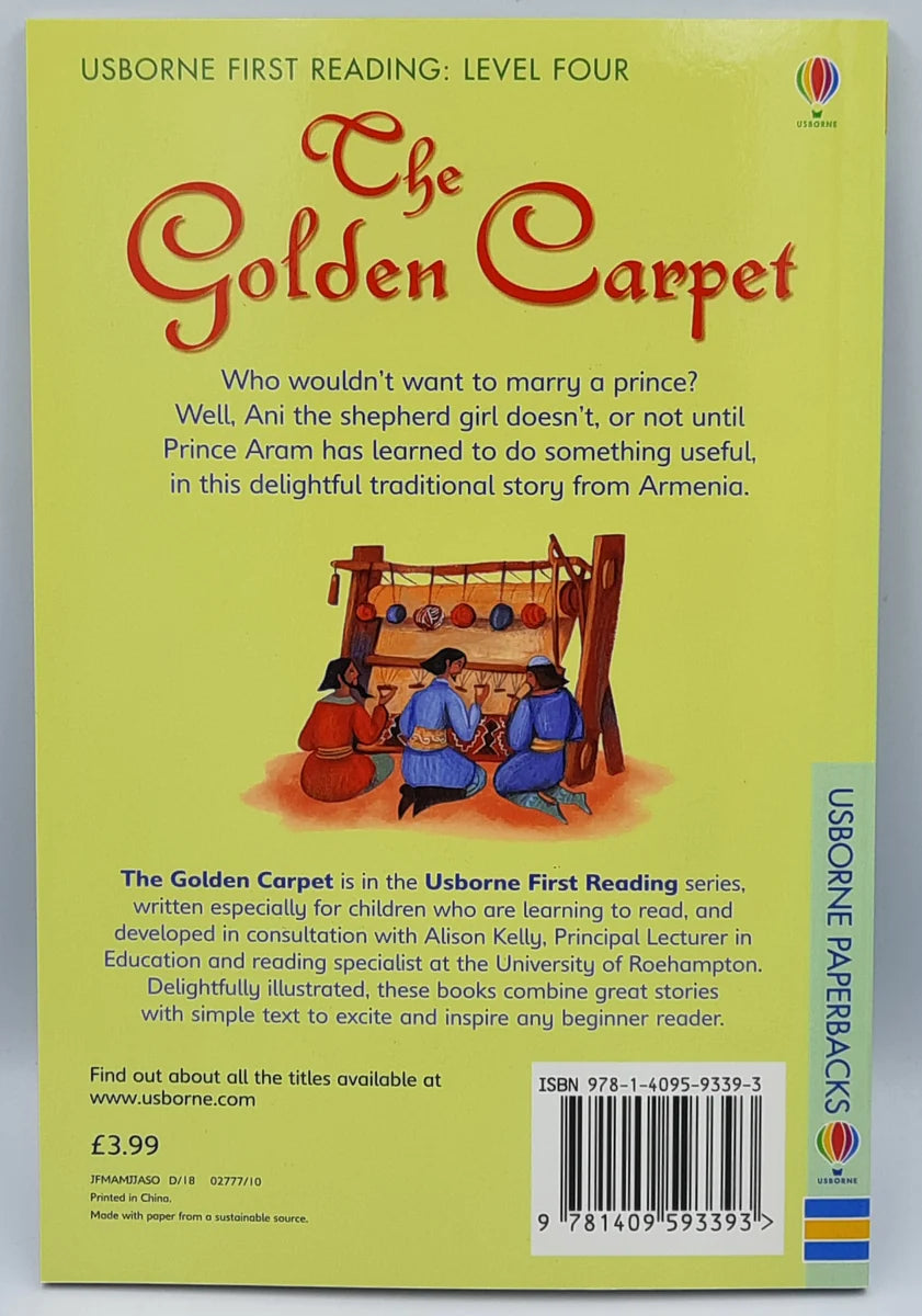 Paperback Stories - Usborne - First Reading - The Golden Carpet