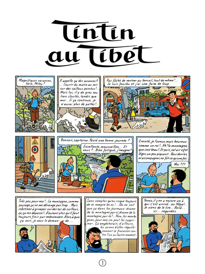 Les Aventures de Tintin - Tintin au Tibel