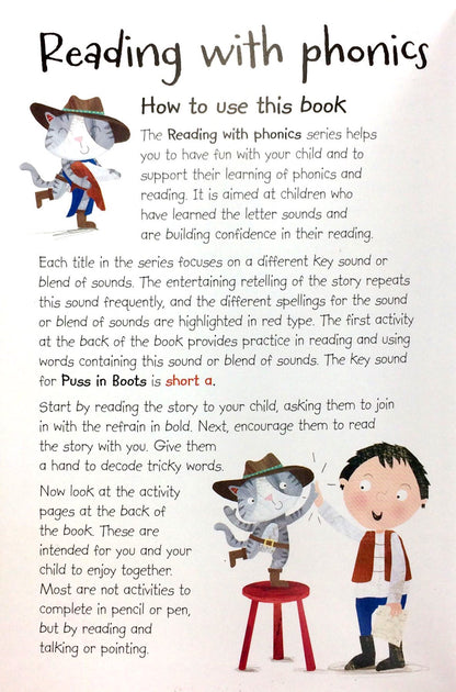 Reading with Phonics Puss in Boots