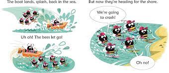 Phonics Readers: Bumblebees on water skis