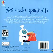 Phonics Readers: Yeti cooks spaghetti