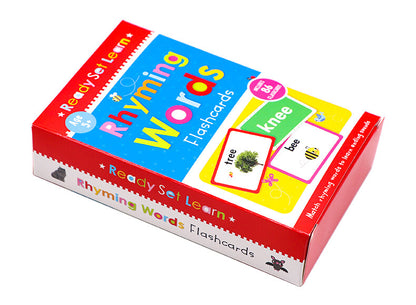 Ready, Set, Learn : Rhyming Words Flashcards