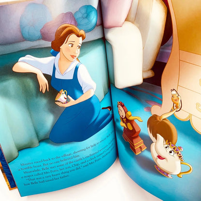 Disney Princess - Beauty and the Beast - The Story of Belle - Hard-Covered