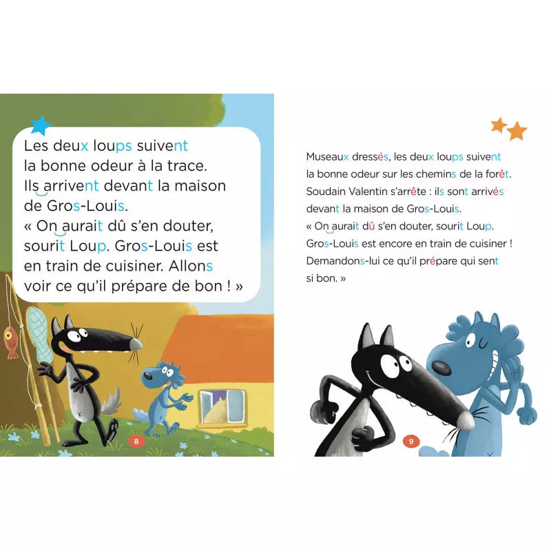 Mes lectures de 1re primaire avec Loup - Le fabuloup gateau de Gros-Louis