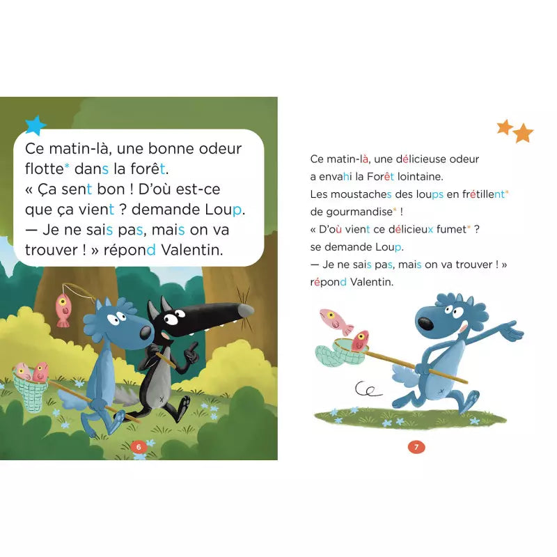 Mes lectures de 1re primaire avec Loup - Le fabuloup gateau de Gros-Louis